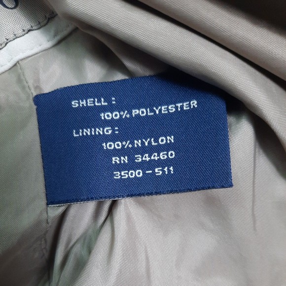 London Fog Mens Brown Full Zip Hooded Jacket Coat size 2X Reg - Picture 10 of 10